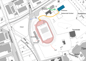 Lageplan Hamelner Triathlon